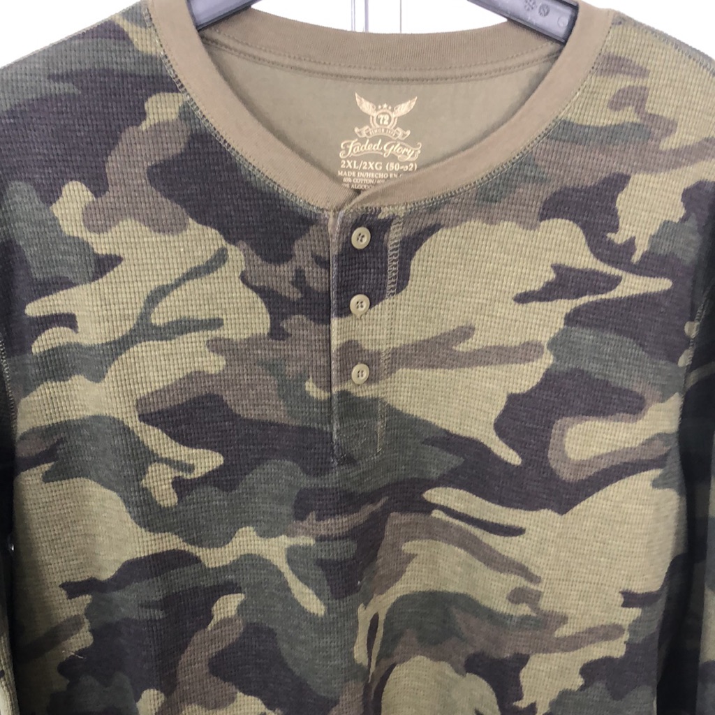 Faded Glory | Shirts | Faded Glory Thermal Top2xl | Poshmark